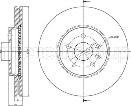 Metelli 23-1507C - Auto Part