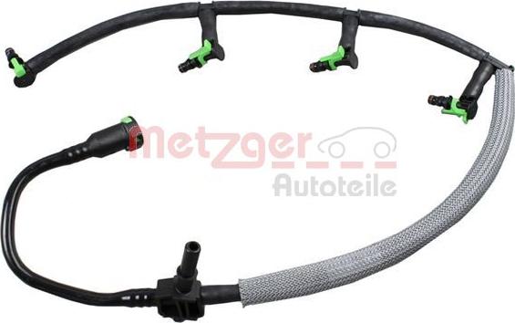 Metzger 0840107 - Šļūtene, Degvielas