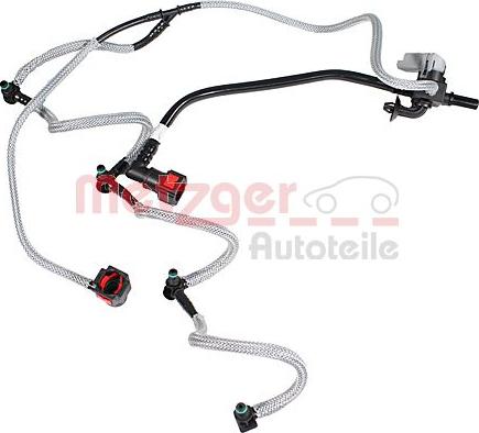 Metzger 0840134 - Šļūtene, Degvielas