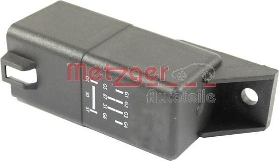 Metzger 0884014 - Relejs, Palaišanas iekārta
