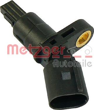 Metzger 0900067 - Devējs, Riteņu griešanās