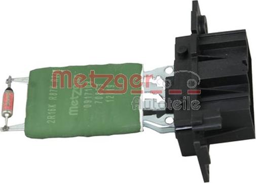 Metzger 0917108 - Rezistors, Salona ventilators