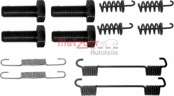 Metzger 105-0865 - Piederumu komplekts, Stāvbremzes