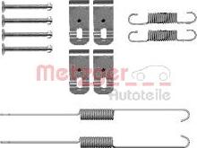 Metzger 105-0888 - Piederumu komplekts, Bremžu