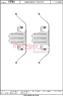 Metzger 109-1751 - Auto Part
