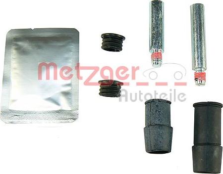 Metzger 113-1442X - Virzītājčaulu komplekts, Bremžu