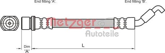 Metzger 4110033 - METZGER Autoteile 4110033