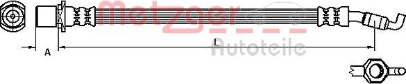 Metzger 4110057 - Auto Part
