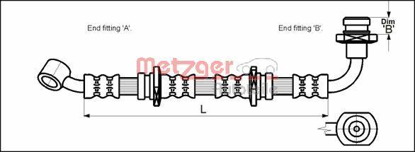 Metzger 4110071 - Auto Part