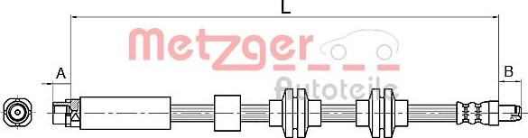 Metzger 4110143 - METZGER Autoteile 4110143