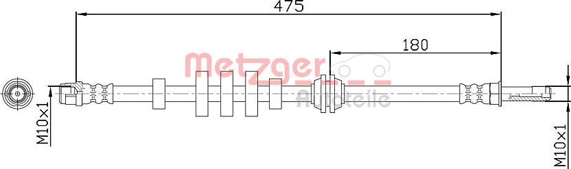 Metzger 4110447 - Auto Part
