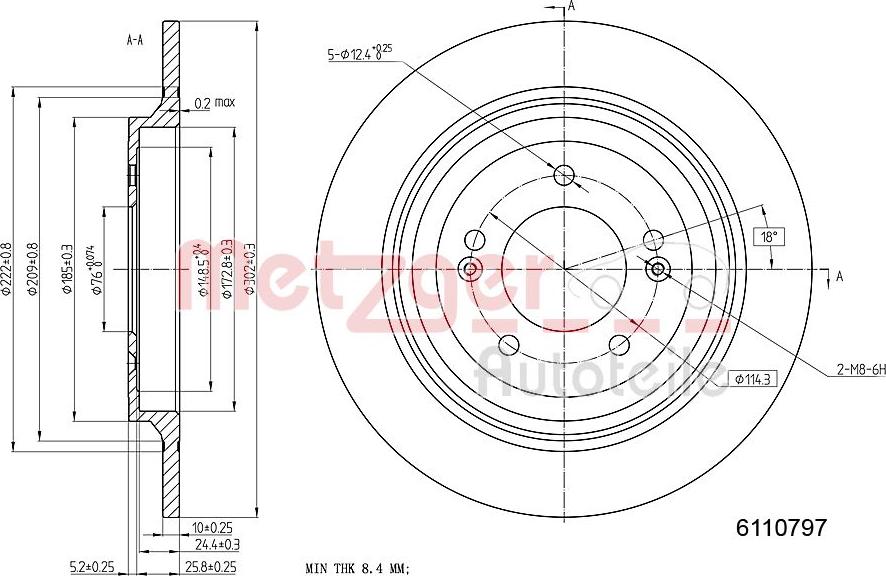 Kavo Parts BR-4245-C