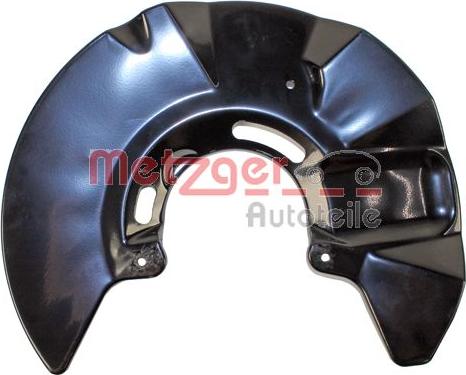 Metzger 6115070 - Dubļu sargs, Bremžu
