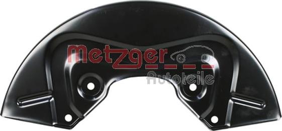 Metzger 6115191 - Dubļu sargs, Bremžu