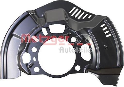 Metzger 6115315 - Dubļu sargs, Bremžu