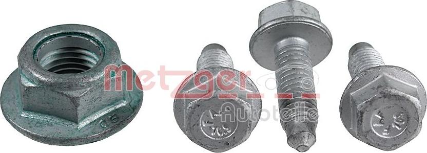 Metzger 6490381 - Montāžas komplekts, Amortizatora