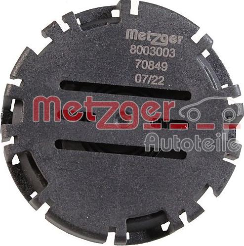 Metzger 8003003 - Eļļas spiediena uzturēšanas