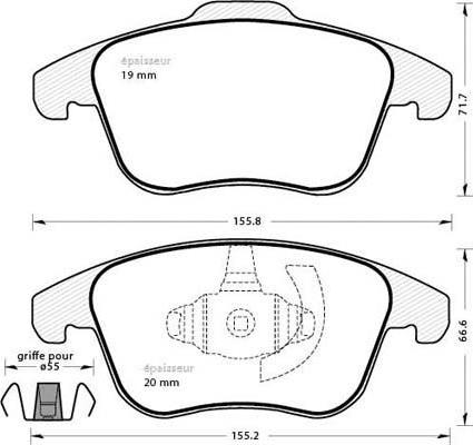 FREMAX FBP-0001 - P24173 BREMŽU UZLIKAS