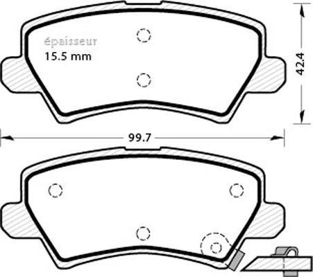 Kavo Parts KBP-4581 - Auto Part