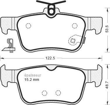 Brembo P 28 089 - BREMŽU