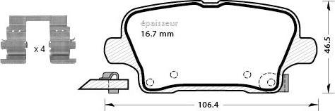 Brembo P 59 095 - BREMŽU