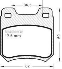 TOMEX brakes 11-60