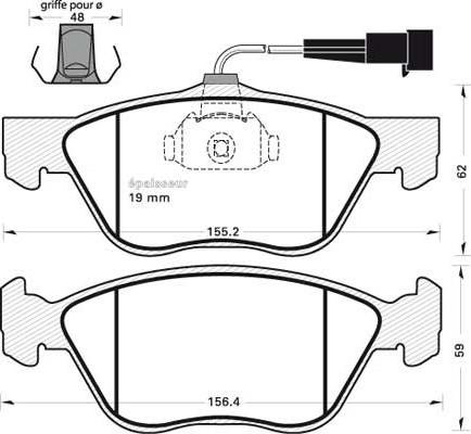 FOMAR Friction FO 665881