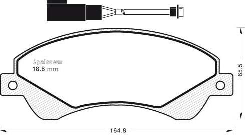 FOMAR Friction FO 925181