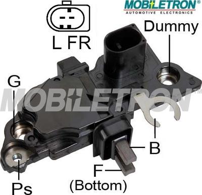 Mobiletron VR-B254 - Ģeneratora sprieguma regulators