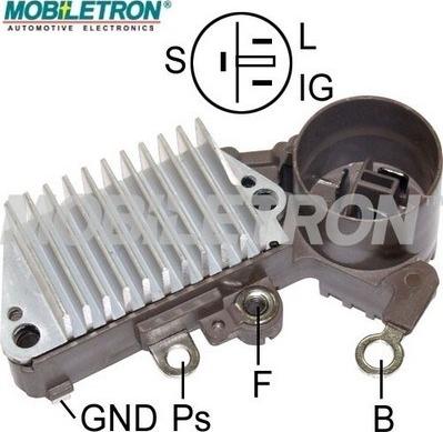 Mobiletron VR-H2005-4A - Ģeneratora sprieguma regulators