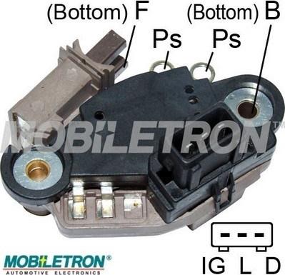 Mobiletron VR-PR3617H - Ģeneratora sprieguma regulators