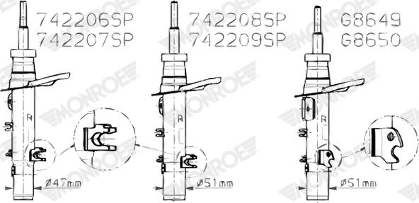 MONROE G8650