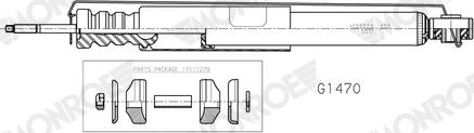 MONROE G1470 - Auto Part