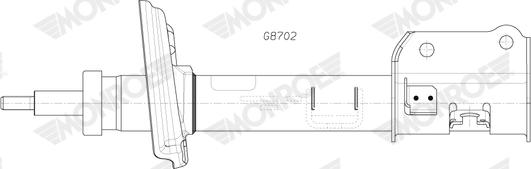 MONROE G8702 - Auto Part