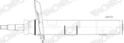 MONROE G8705 - Auto Part