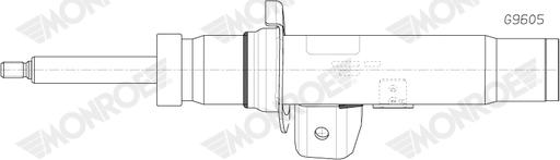 MONROE G9605 - Auto Part