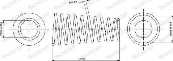 MONROE SP3107 - Auto Part