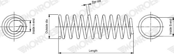 MONROE SP4112 - Auto Part