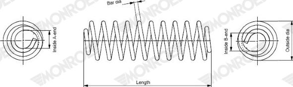 MONROE SP4133 - Auto Part