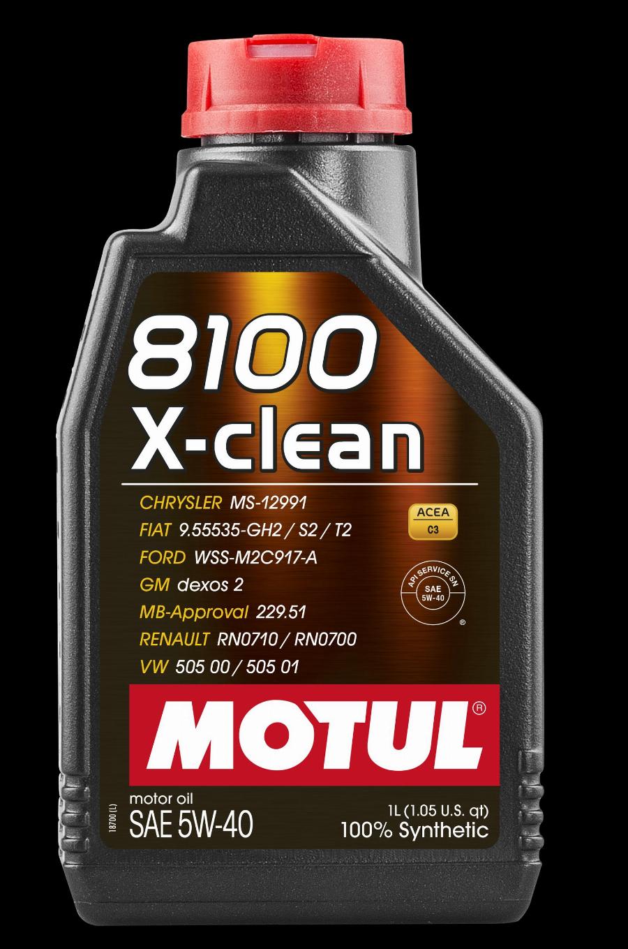 Motul 102786 - 8100 X-clean 5W40