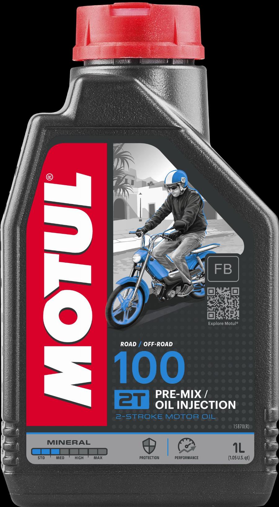 Motul 104024 - 100 2T 1L