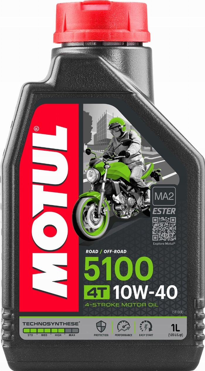 Motul 104066 - 5100 4T 10W40