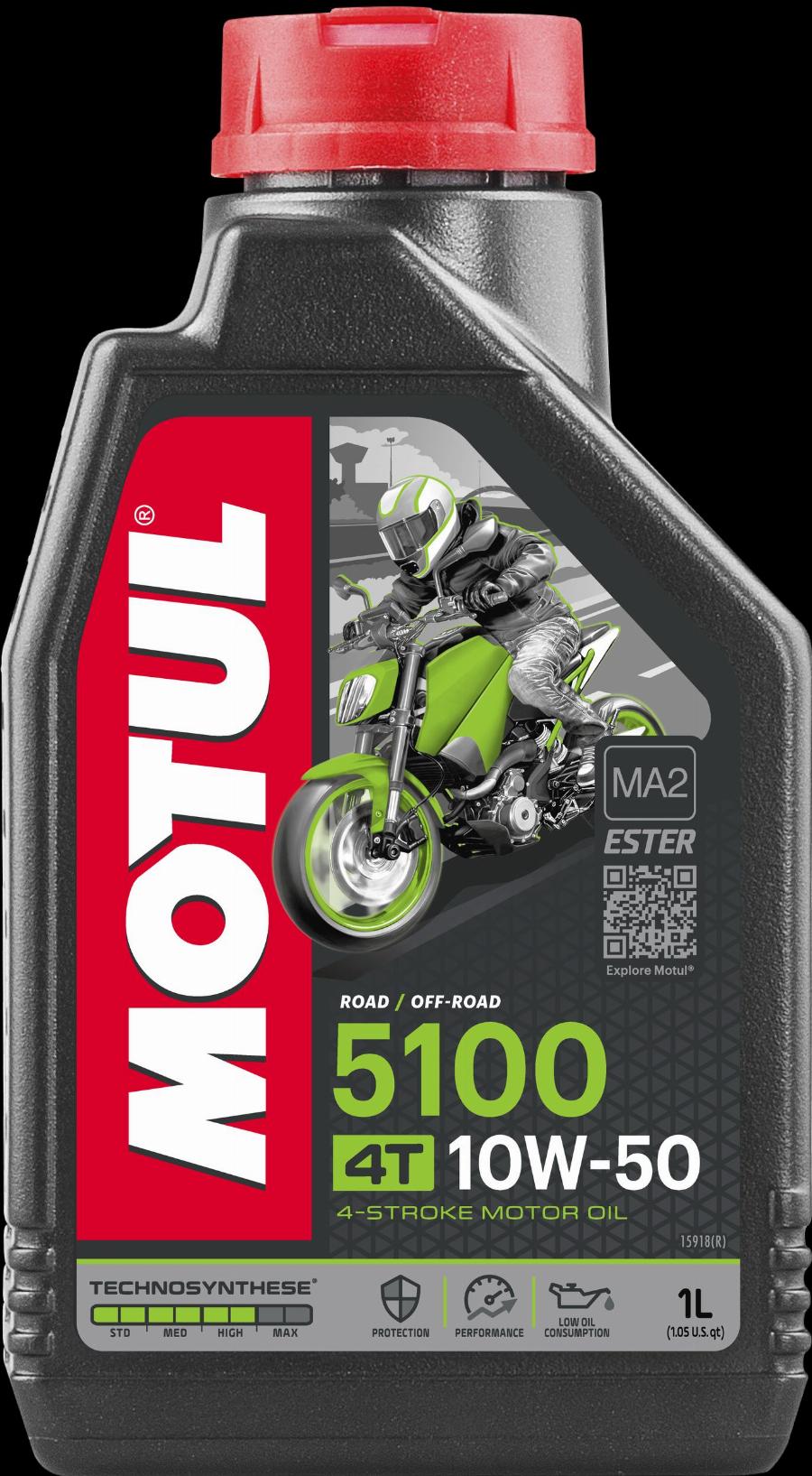 Motul 104074 - 5100 4T 10W50