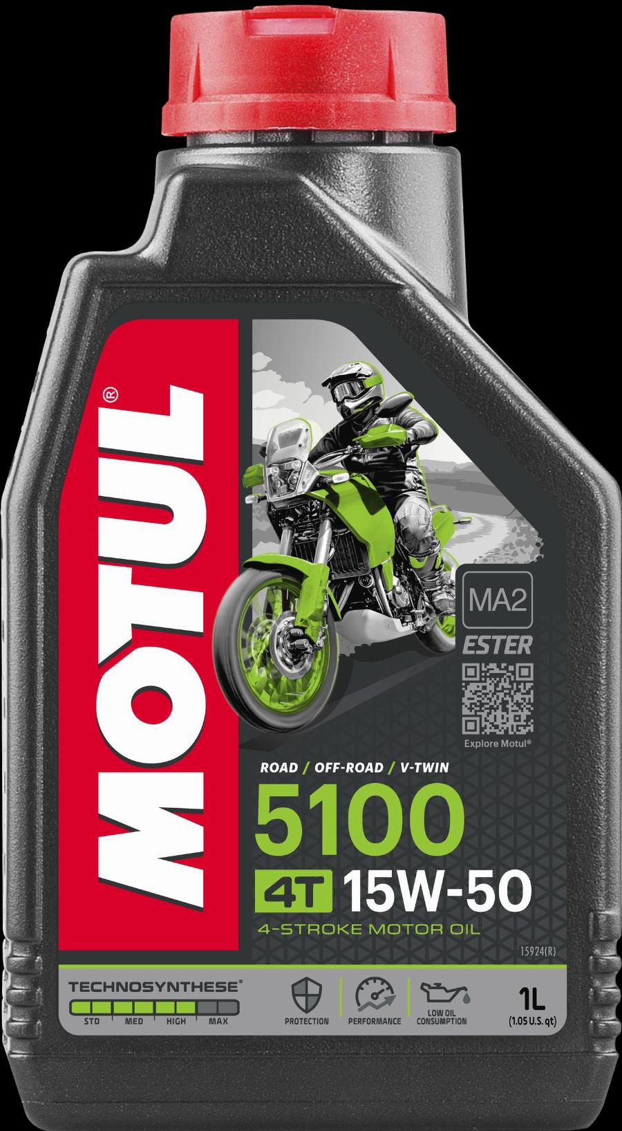 Motul 104080 - 5100 4T 15W50