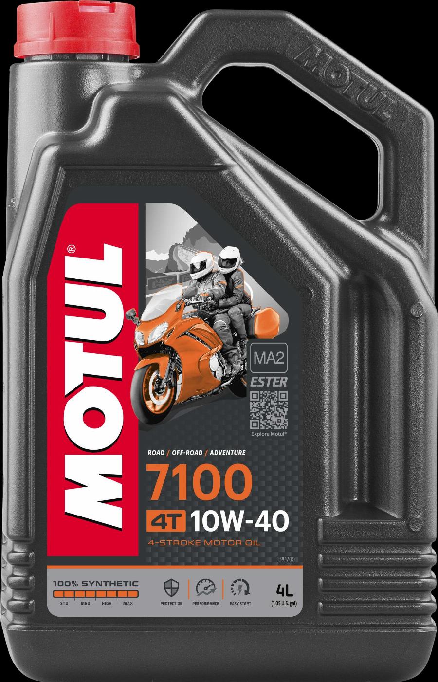 Motul 104092 - 7100 4T 10W40