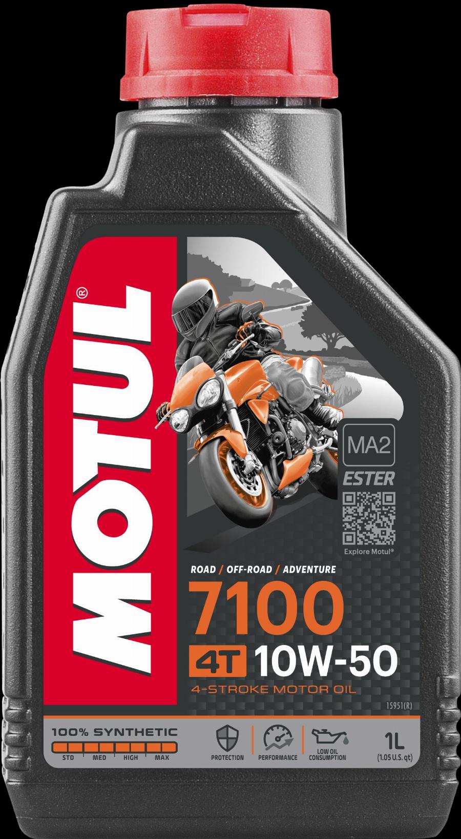 Motul 104097 - 7100 4T 10W50