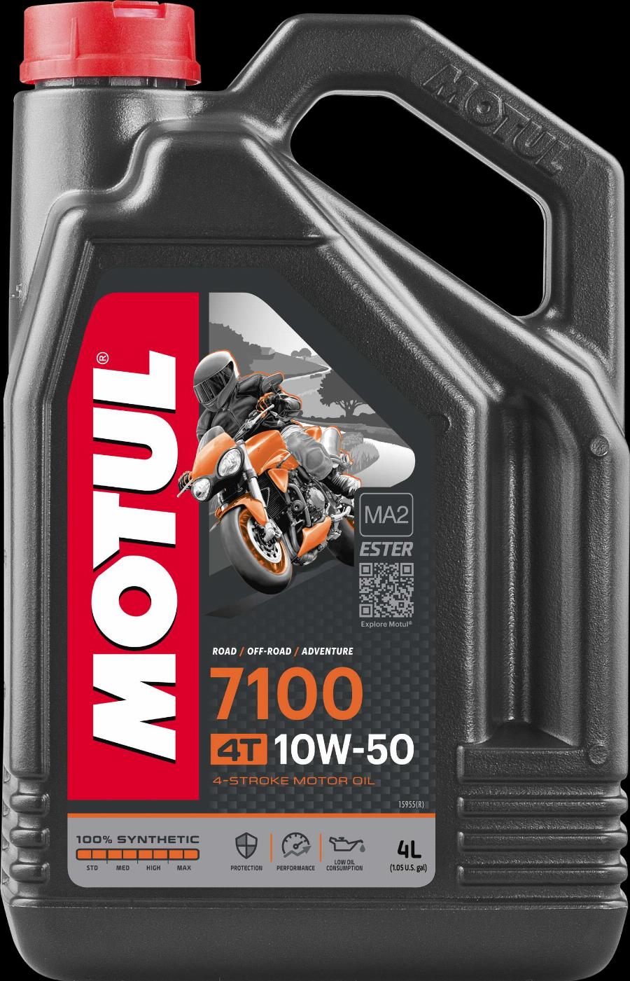 Motul 104098 - 7100 4T 10W50