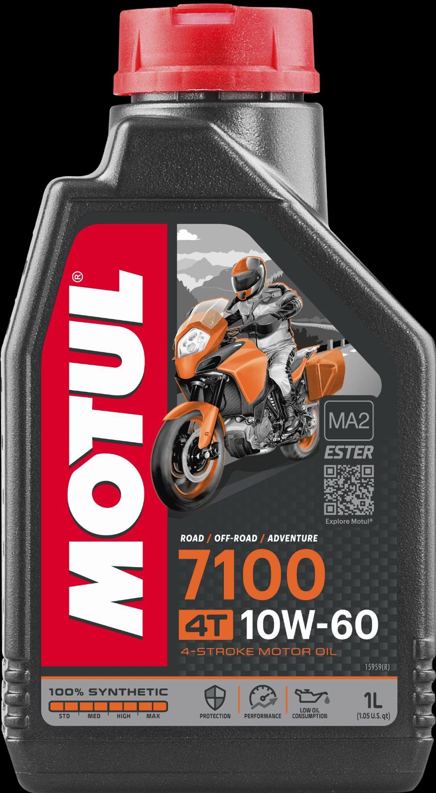 Motul 104100 - 7100 4T 10W60