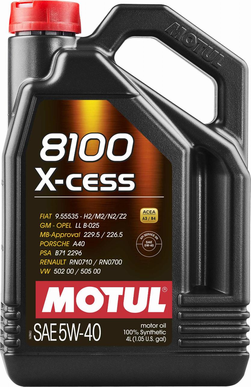 Motul 104256 - 8100 X-cess 5W40