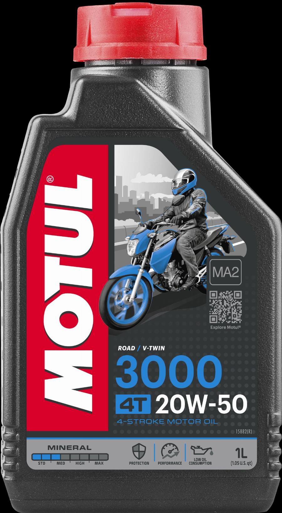 Motul 107318 - 3000 4T 20W50